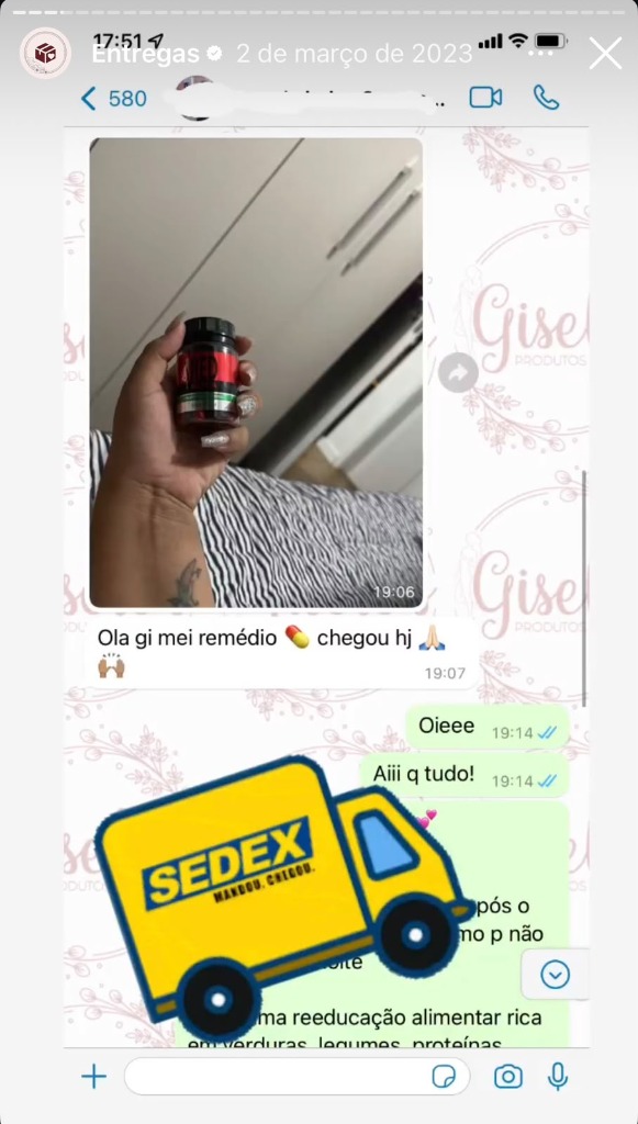 Entrega SEDEX