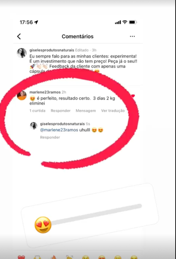 Print de cliente